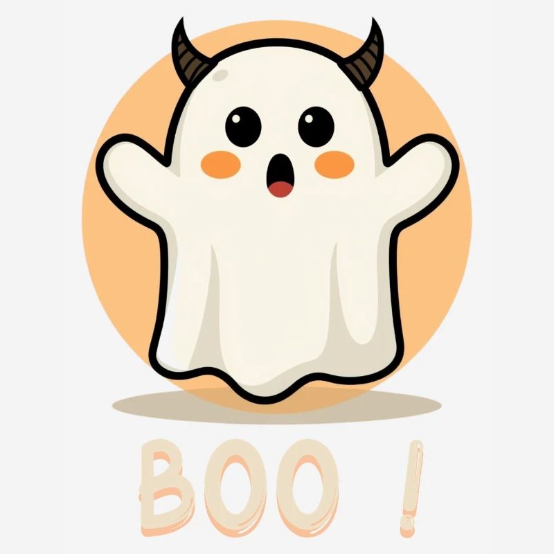 Buhruf! Ghost Halloween Decke