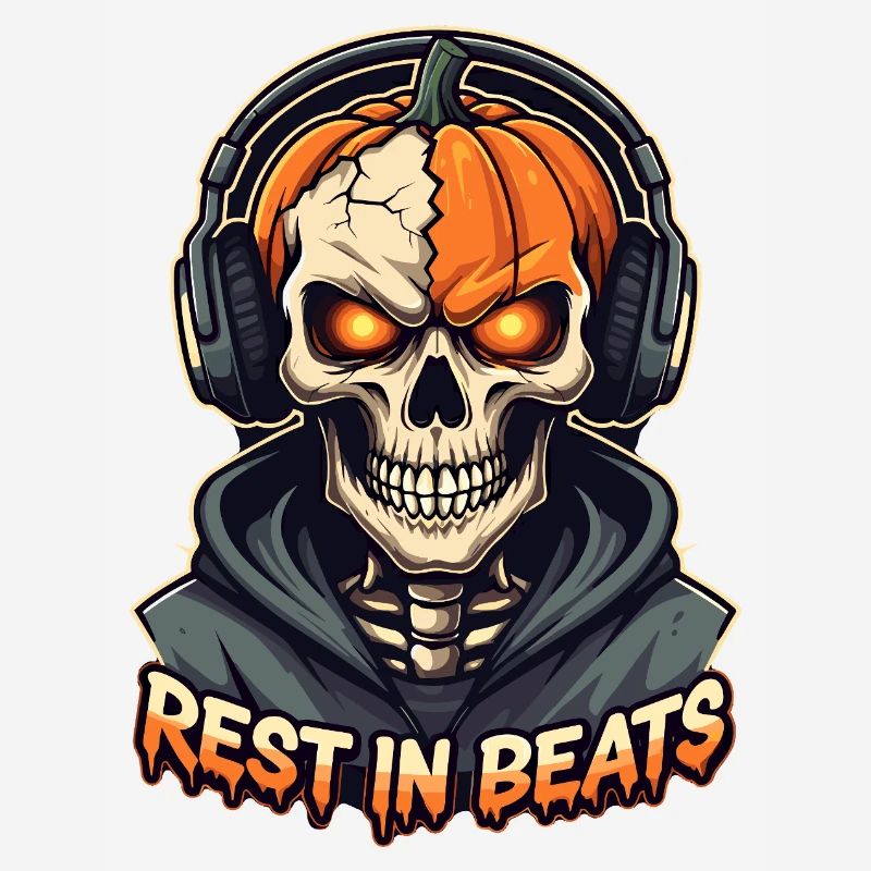 Rest in Beats Skull Kapuzenpullover