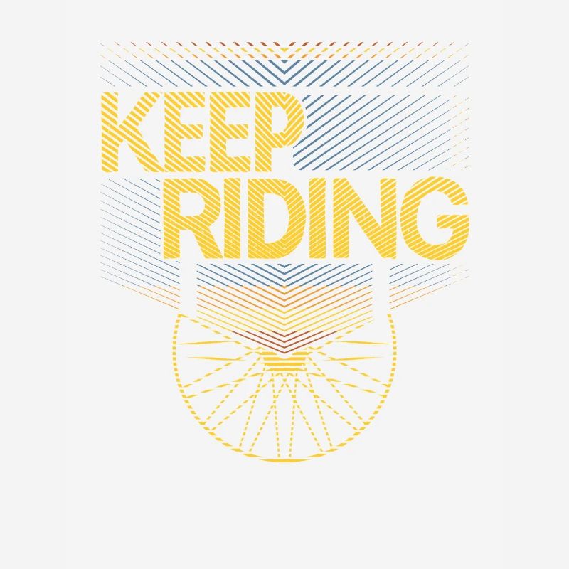 Keep Riding Cycling Pattern