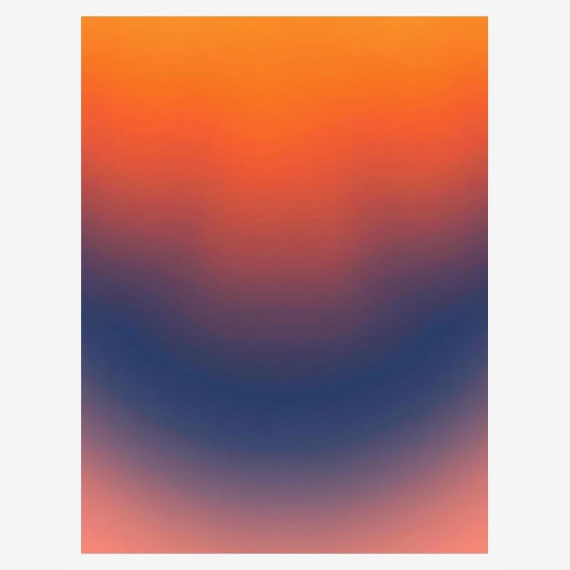 Mitternachts-Glut-Gradient