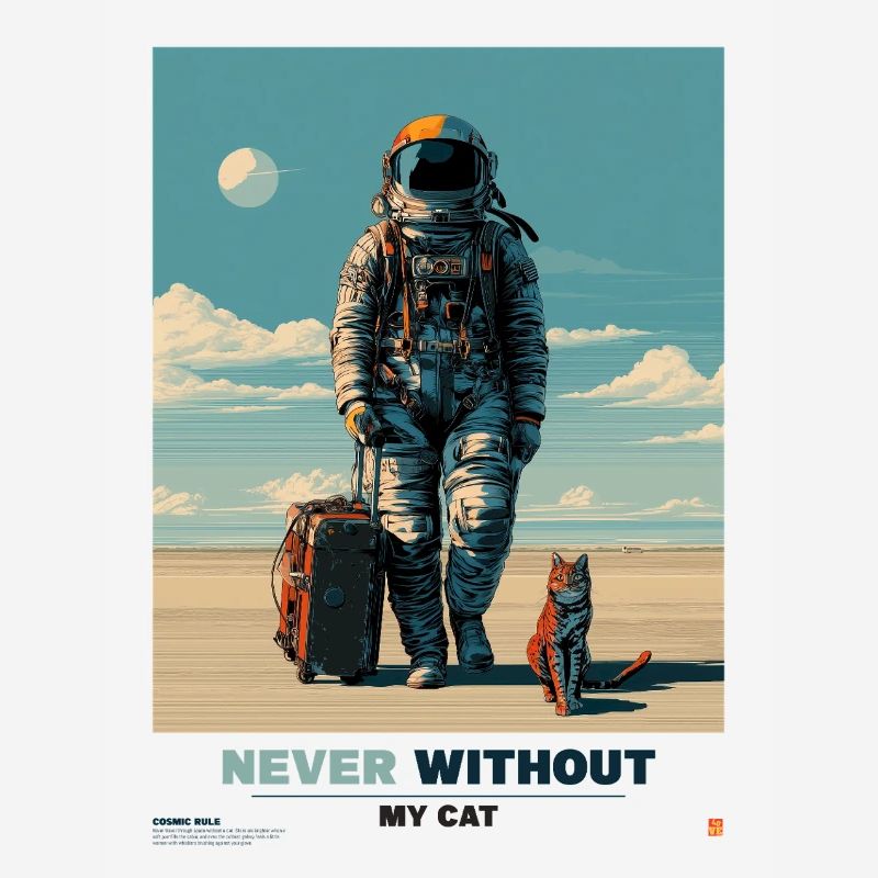 Jamais sans mon chat dans l’espace