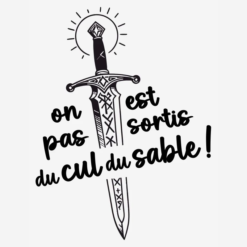 On est pas sortis du cul du sable !