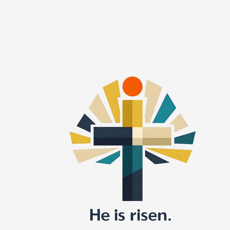 Resurrection He is Risen Easter Jesus