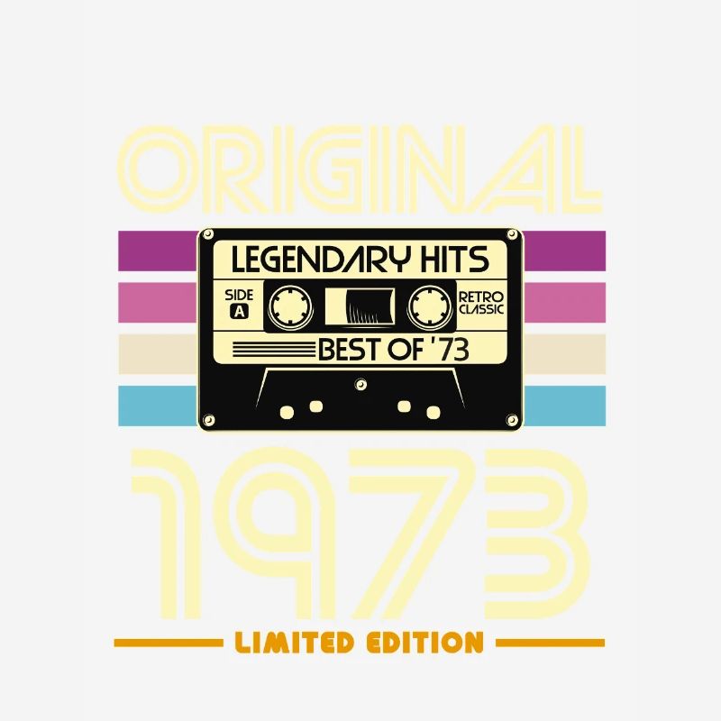 Original 1973 Cassette rétro édition limitée