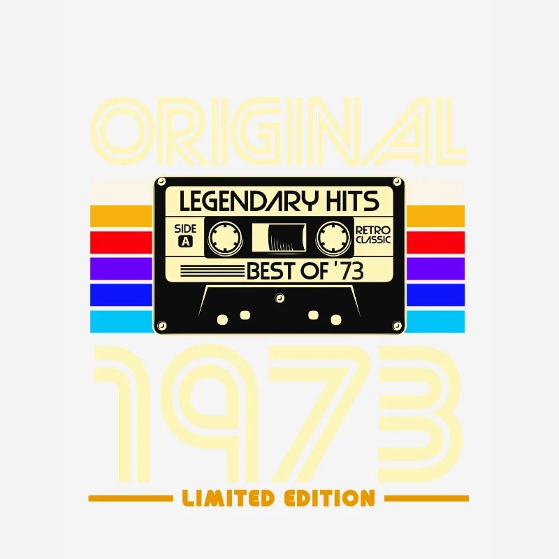 Original 1973 Cassette rétro