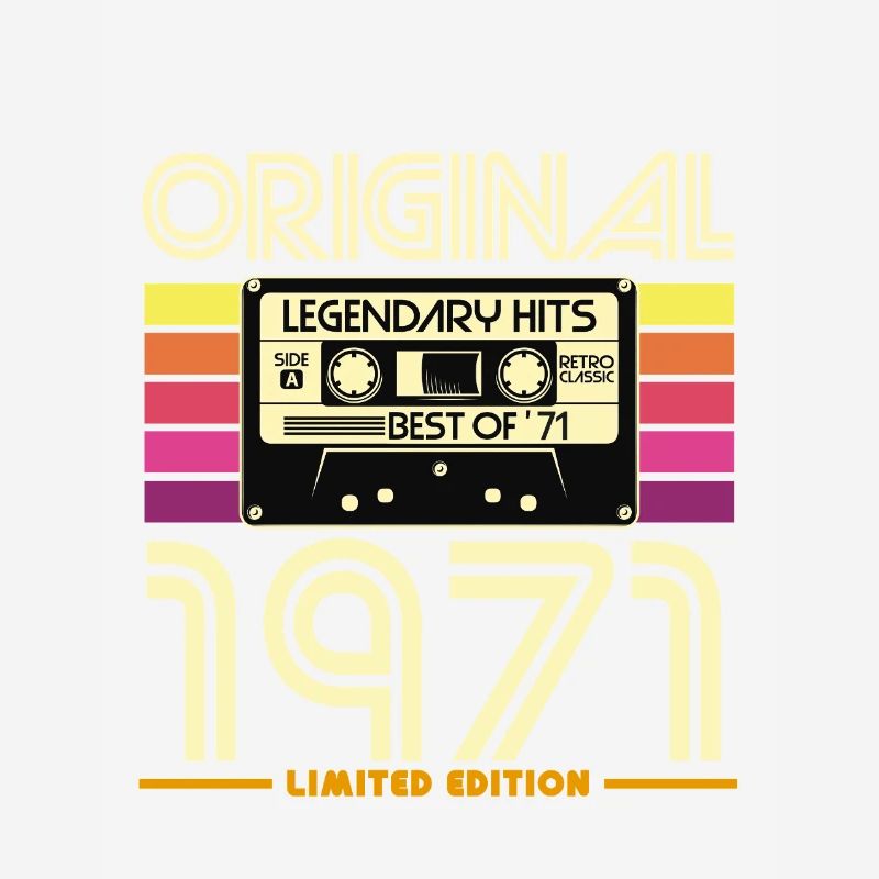 Cassette rétro 1971 Édition limitée