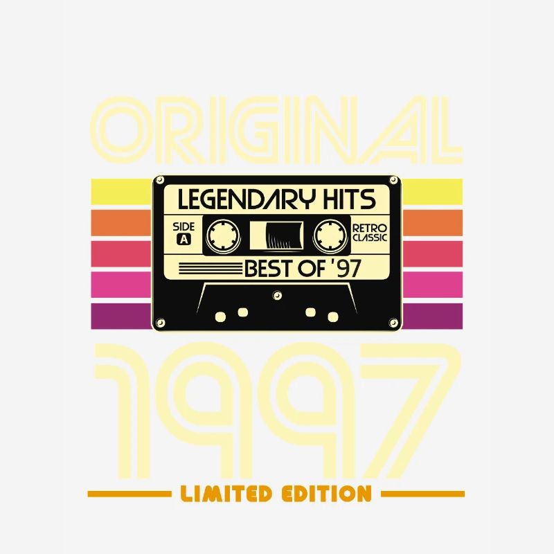 Original 1997 Cassette Retro Limitée