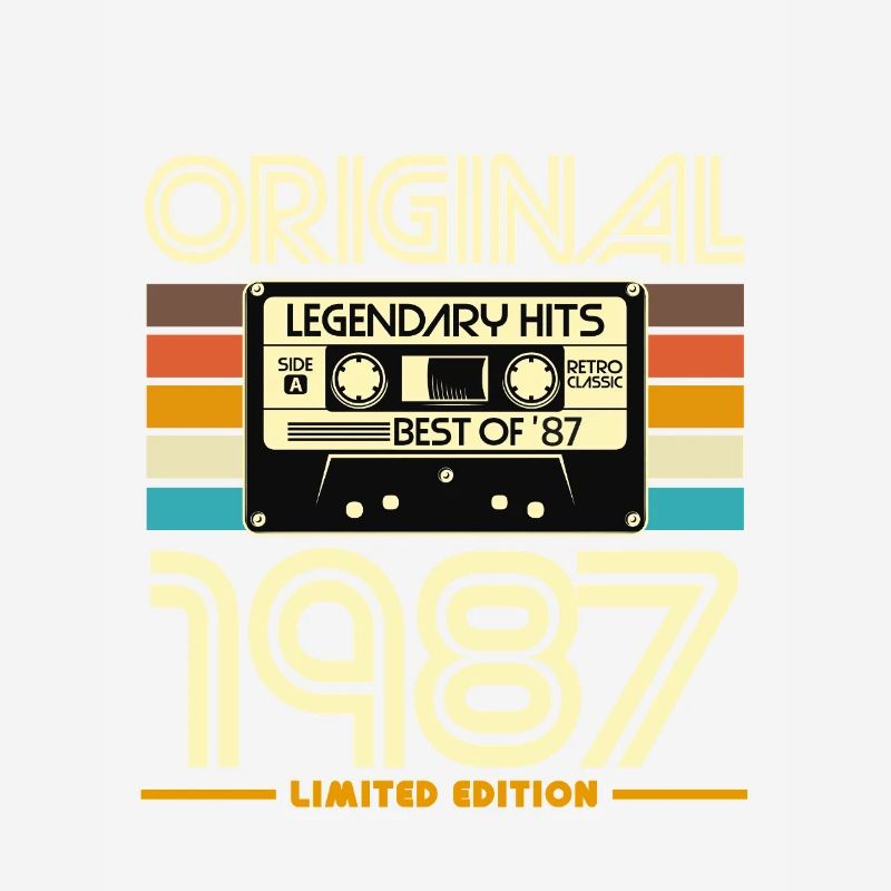 Original 1987 Hits Retro Cassette