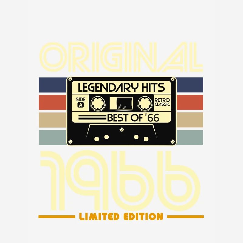 Original 1966 Cassette Retro édition