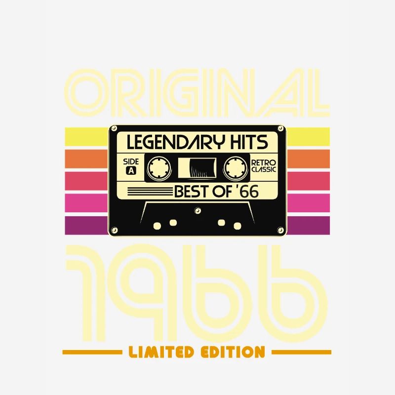 Original 1966 Cassette Retro
