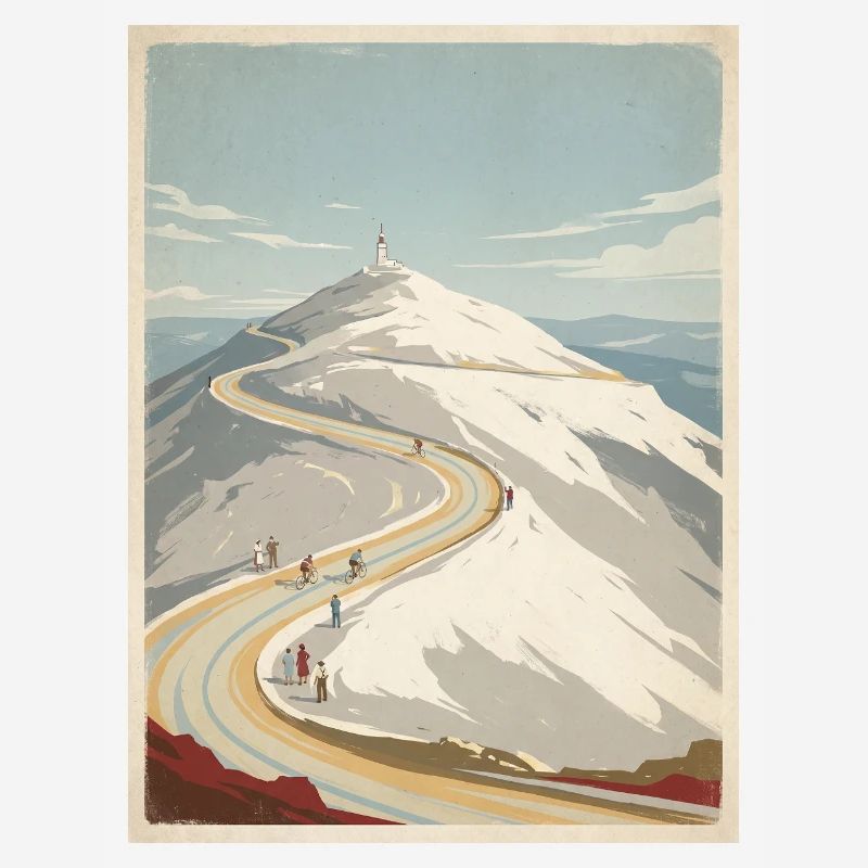 Ventoux Summit Road — Cycling Memory