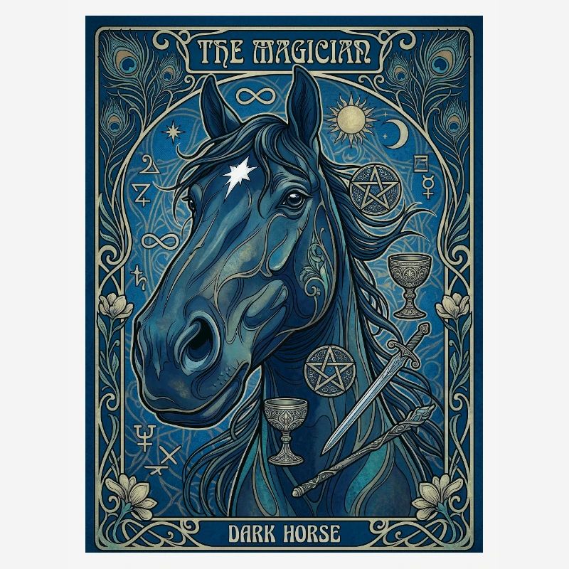 Le cheval, le magicien