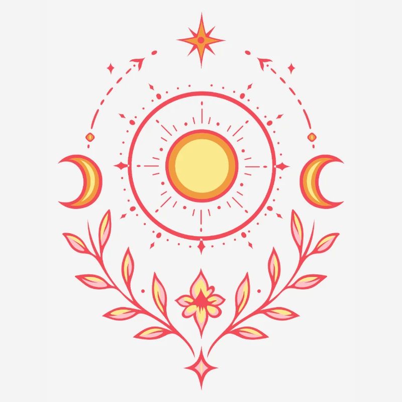 Midsummer Sun – Litha Pagan Design