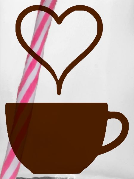 Kaffee Herz Geschenk Kaffeetrinker