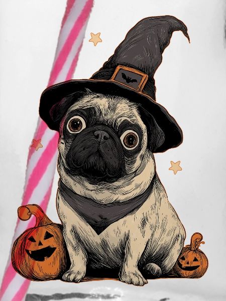 Mops Halloween