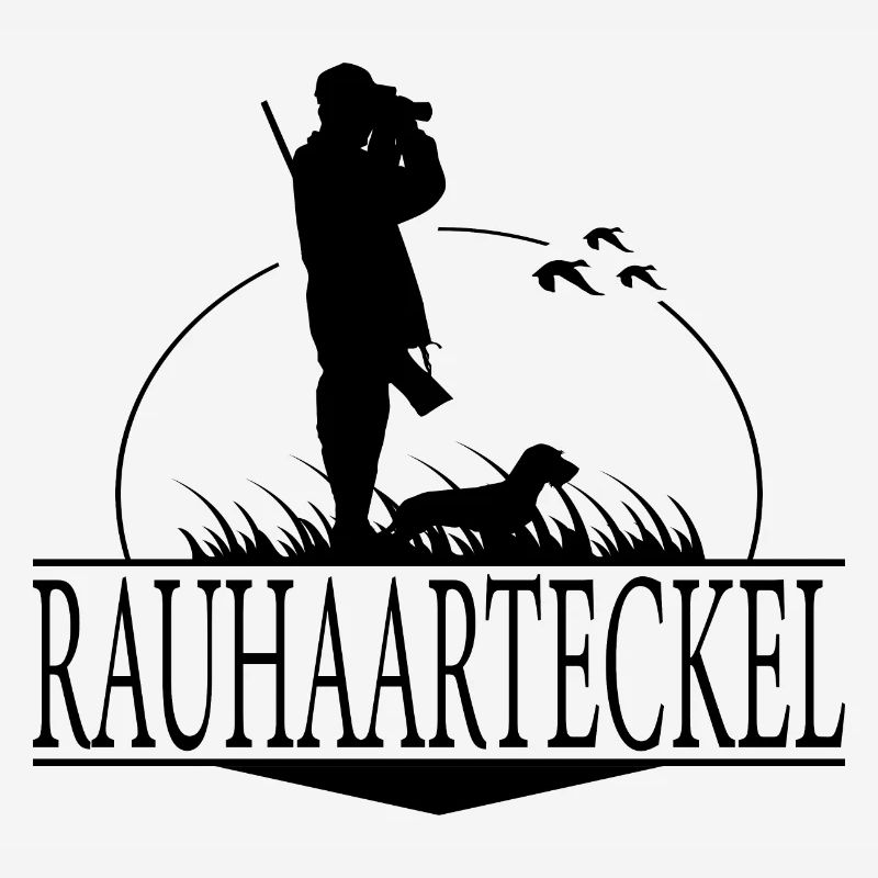 RAUHAARTECKEL Jagdhunde Jäger Jagd Wilsigns