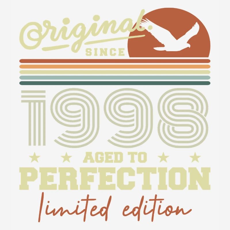 Original 1998 Retro 1998 Geburtstagsgeschenk 1998