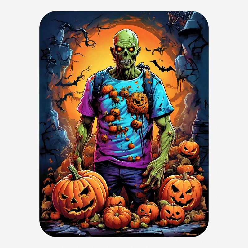 Halloween Zombie Blank Template 1.4