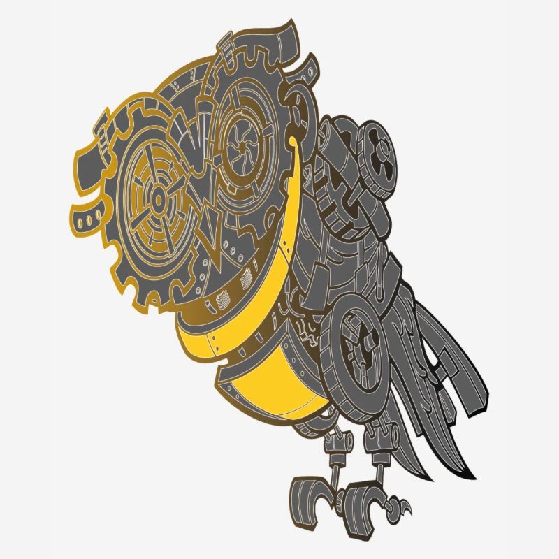 Steampunk Eule