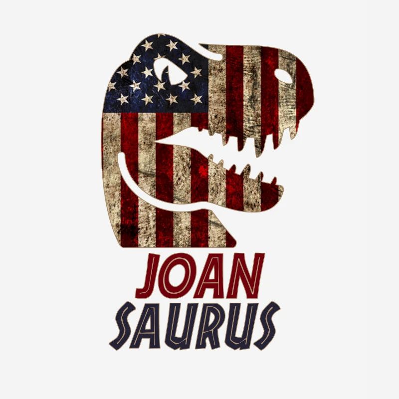 Patriotic Joan Dinosaur Joansaurus
