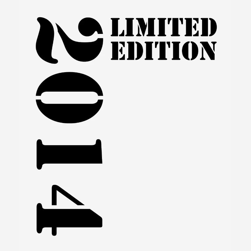 2014 Limited Edition Geburtstag Geschenk Deko