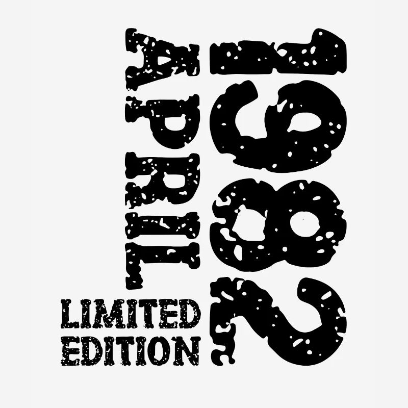 1982 April Limited Edition Geburtstag Geschenk