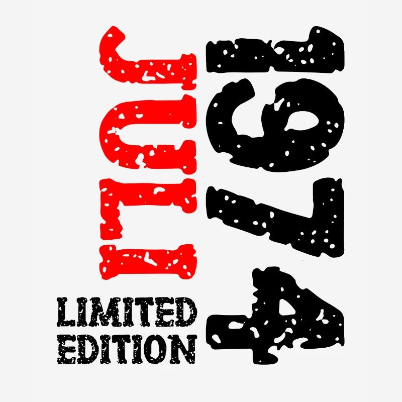 1974 Juli Limited Edition Geburtstag Geschenk