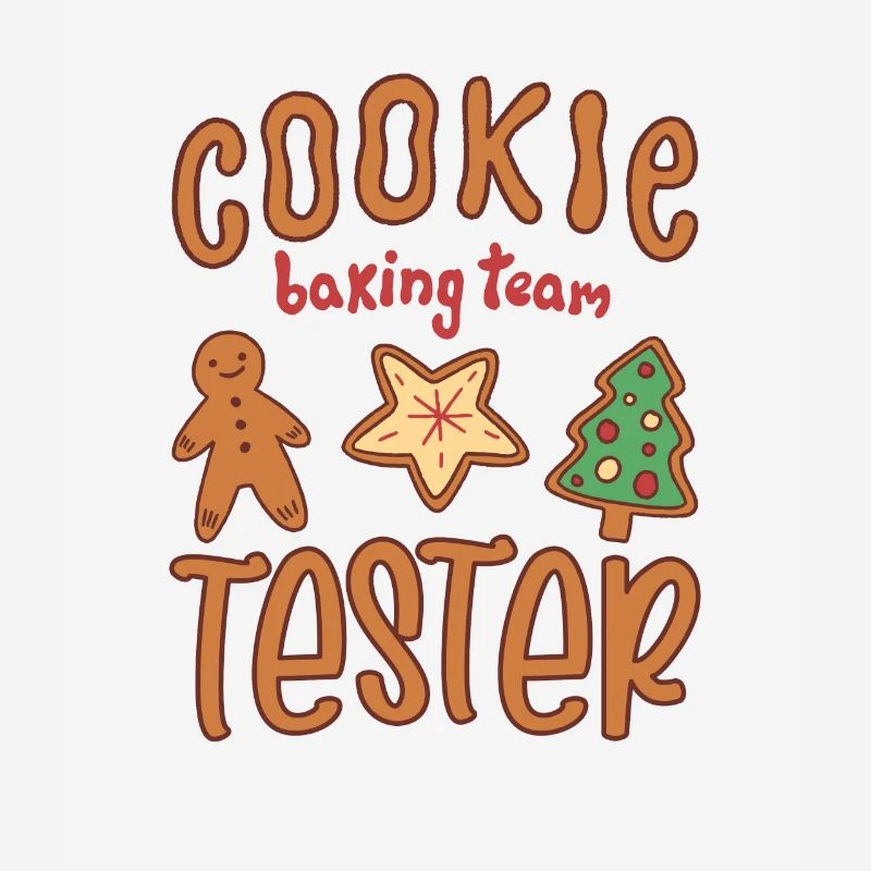 Biscuit de cuisson Cookie Testeur d’équipe de cuisson Cookie