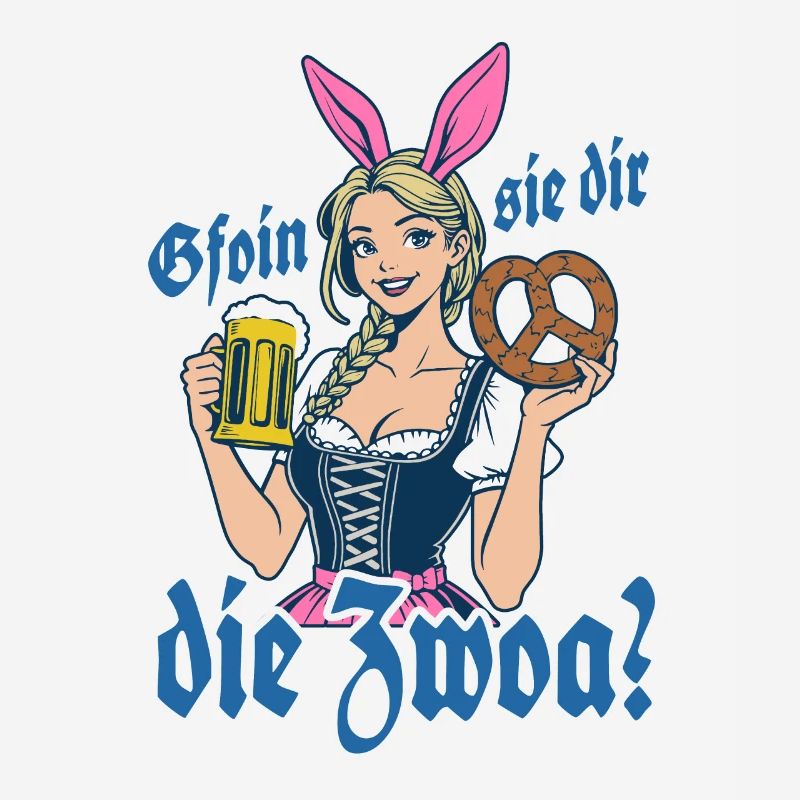 Gefallen sie dir, die Zwei? Dirndl Bier & Bretzen