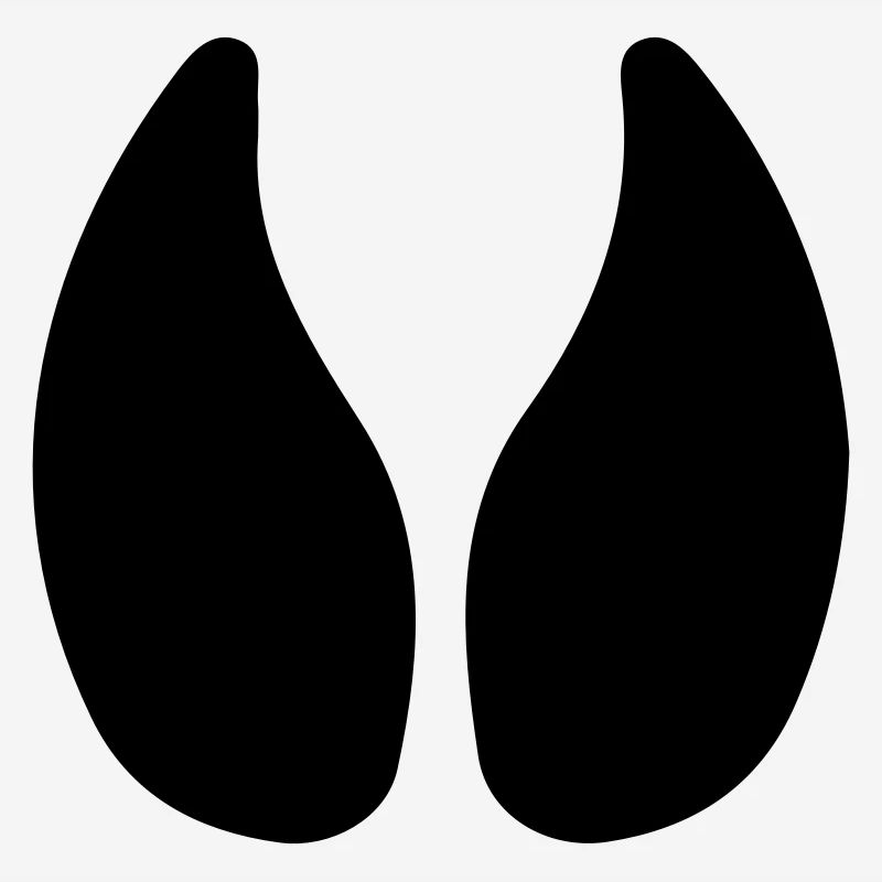 Empreinte de sabot vache étable étable