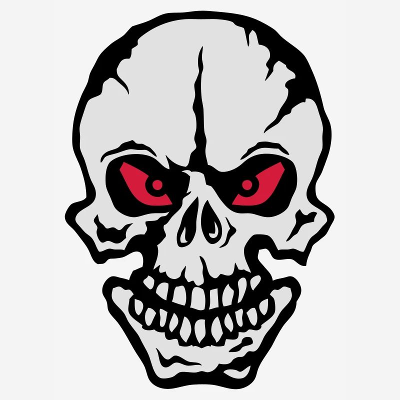 death head skull head look wicked dead 1