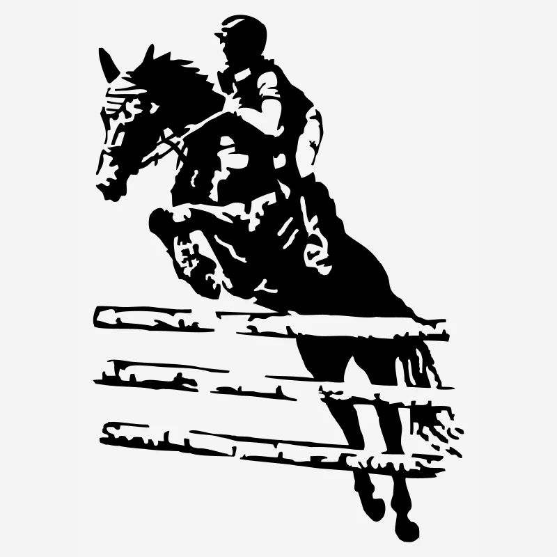 Cavalier de saut d’obstacles