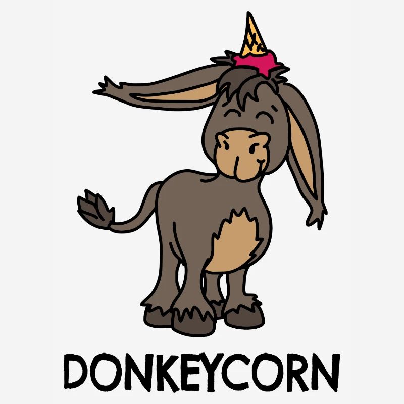 Âne licorne donkeycorn