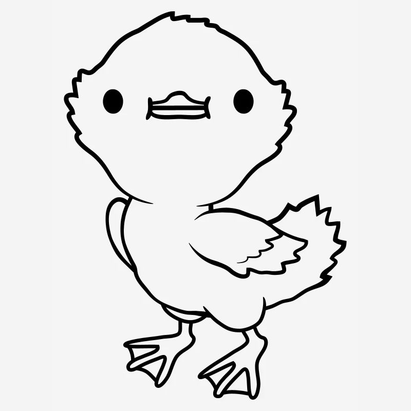 Petit petit canard mignon