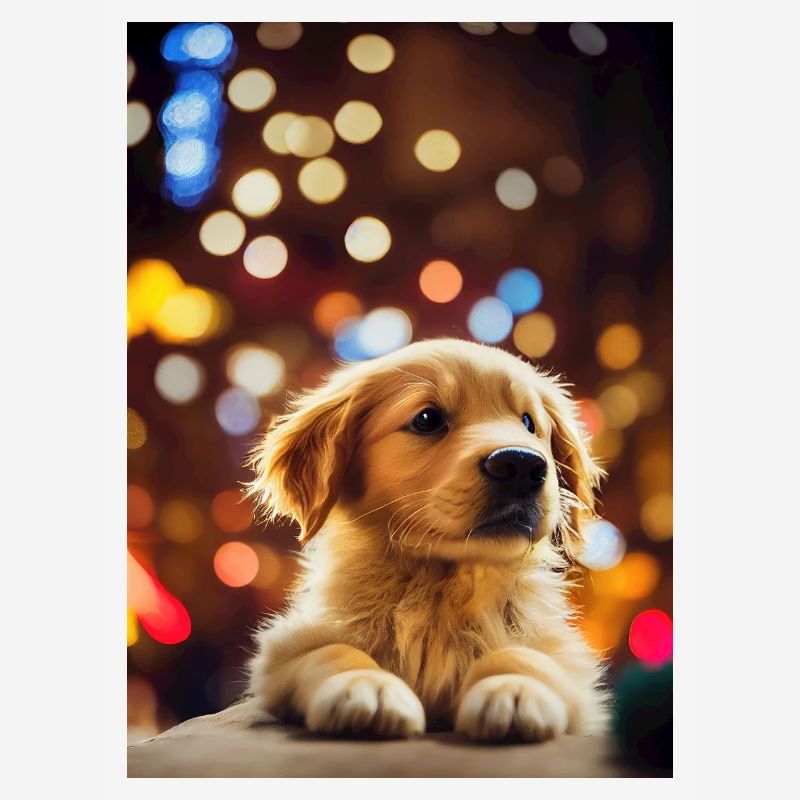 Chiot de Noël