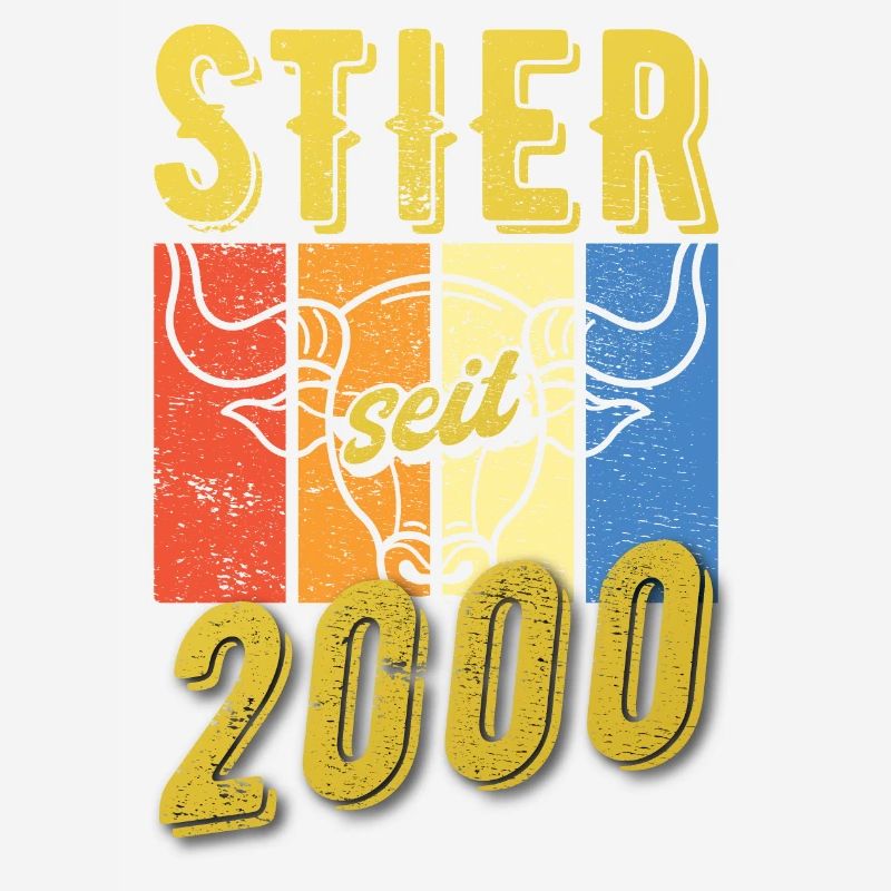 Stier 2000 Geburtstag Sternzeichen Geschenkidee