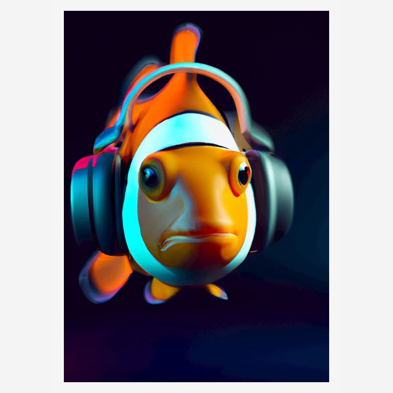 Clownfisch Kopfhörer