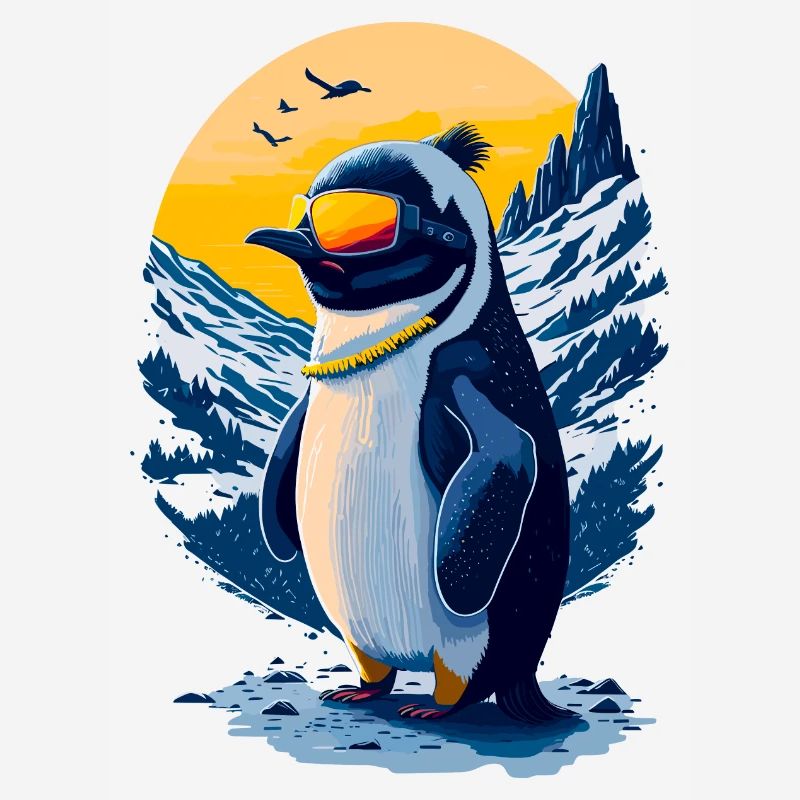 Cute penguin