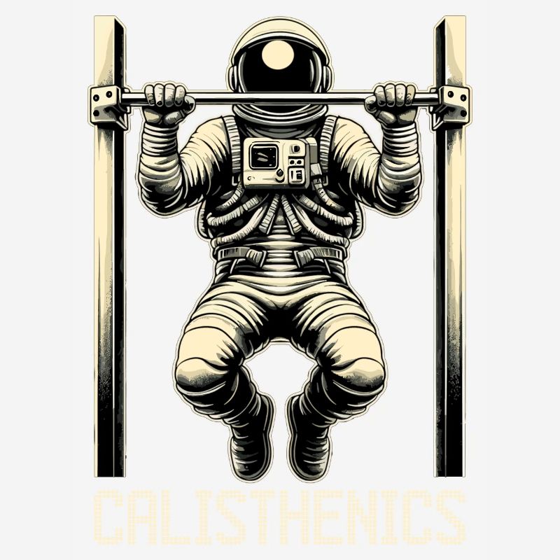 Calisthenics Astronaut Pull-ups Gift