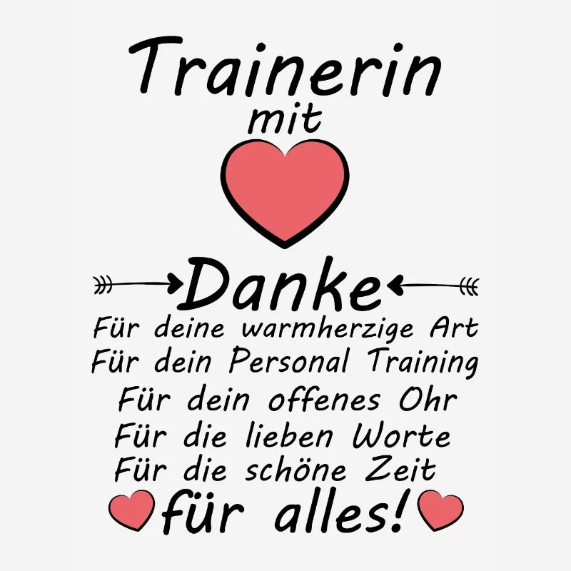 Personal Trainerin Training Danke sagen Abschied