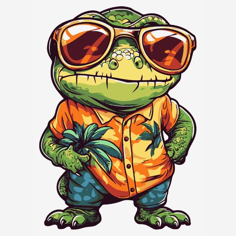 Caméléon Funny Summer