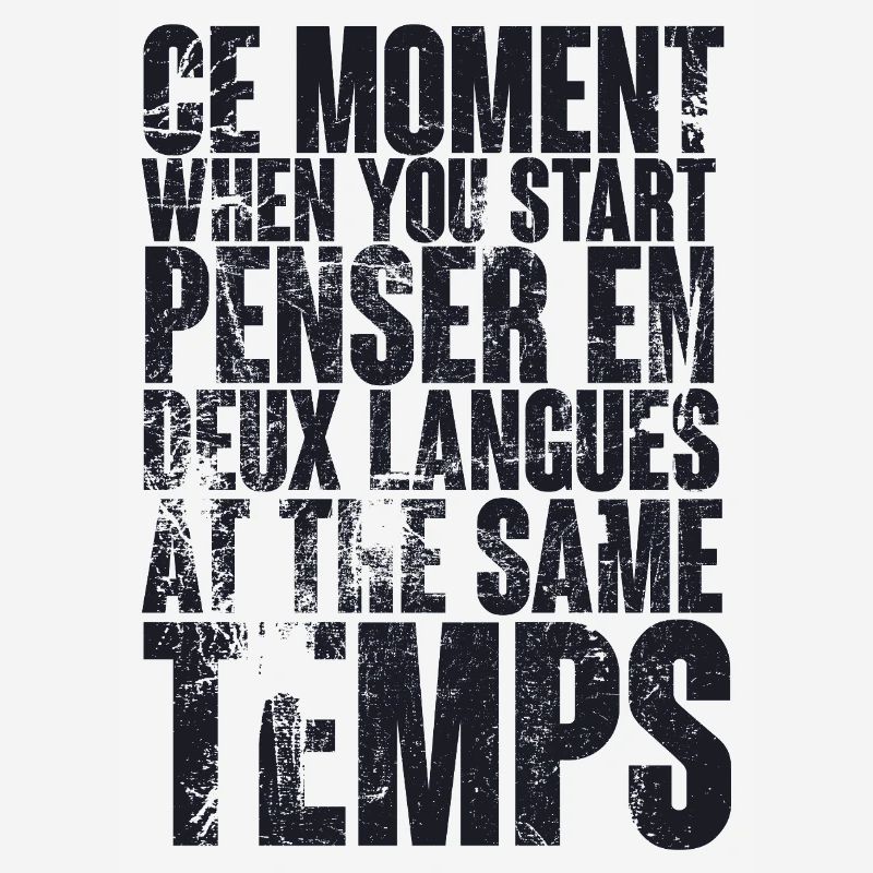 CITATION COOL POUR LES MULTILINGUES, bilingues