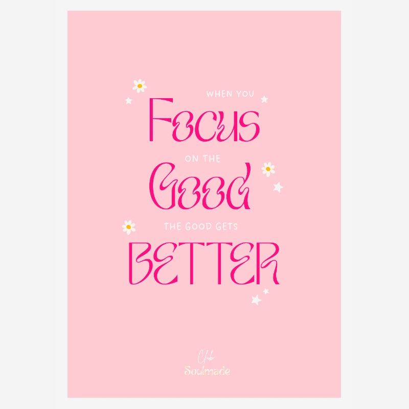 Wenn du dich auf das Gute konzentrierst, wird das Gute besser