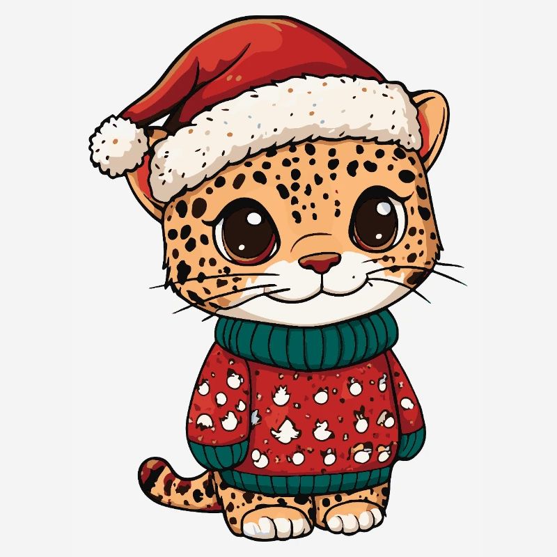 Noël de Noël léopard