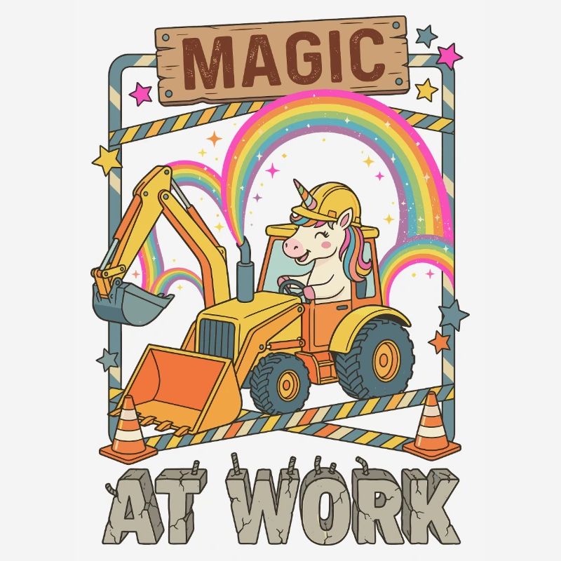 Magic At Work Einhorn Bagger
