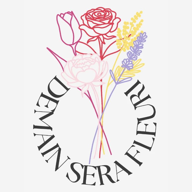 Ich hoffe, dass Bouquet LineArt morgen blumig sein wird