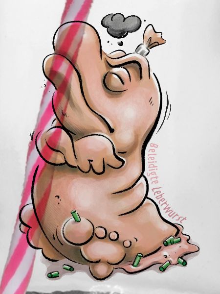 Beleidigte Leberwurst