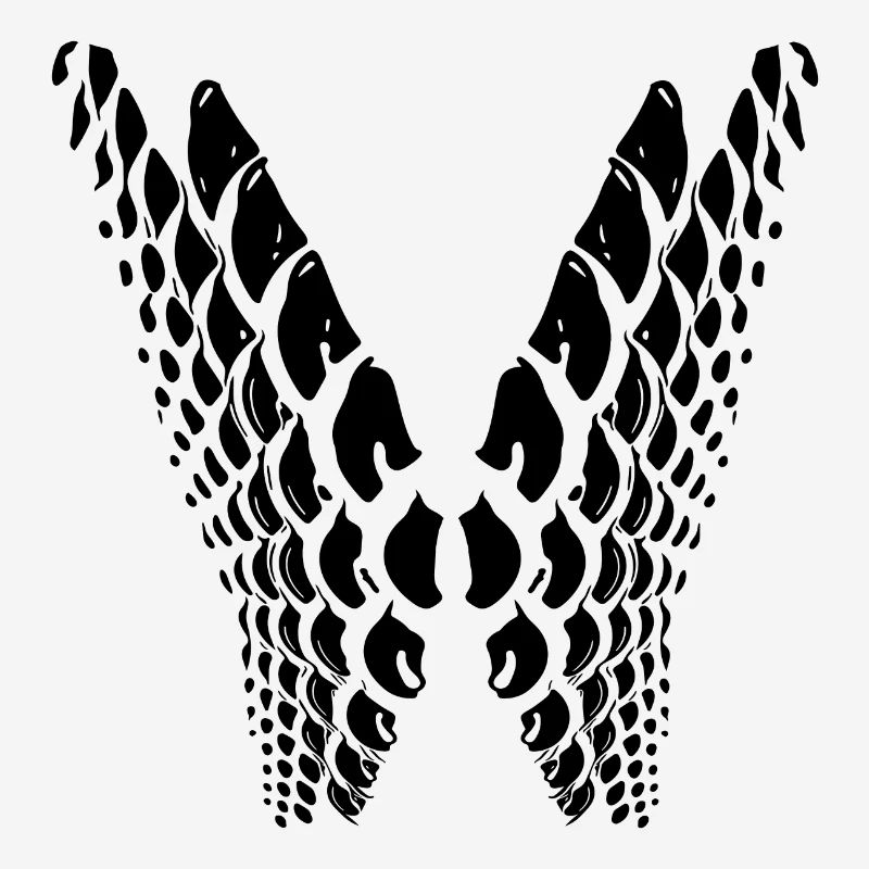 Geometric points in wing shape