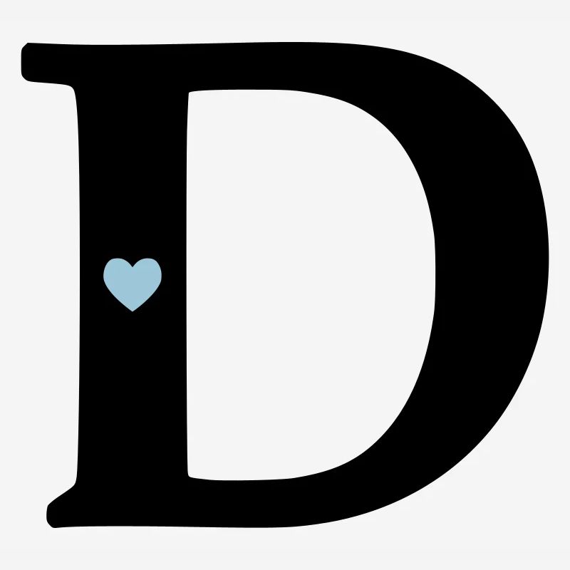 point d Initial letter