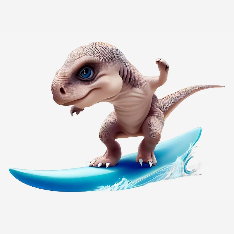 The Surfer Dino
